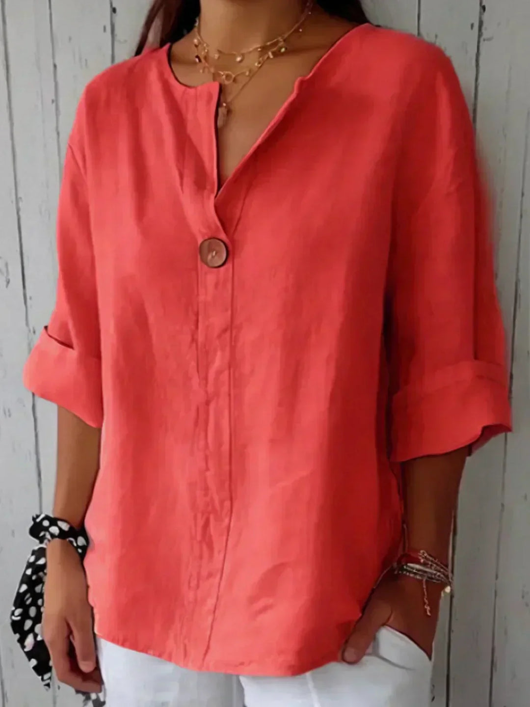 JESSA™ | Blusa Casual con Scollo a V