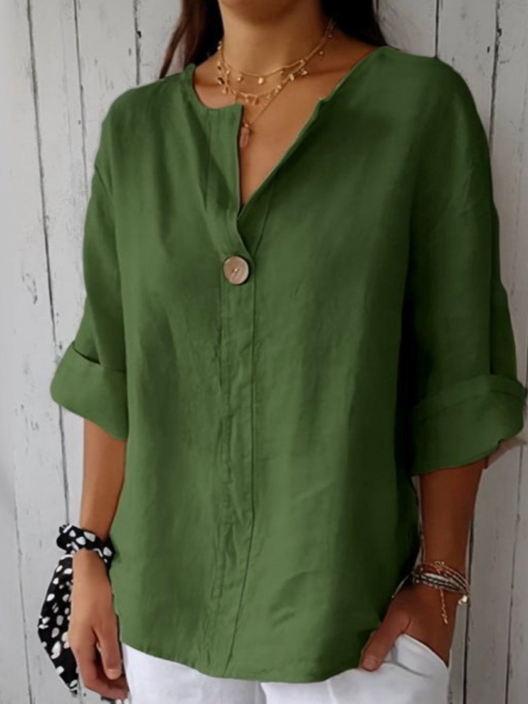 JESSA™ | Blusa Casual con Scollo a V
